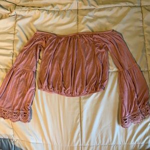 Off the shoulder top